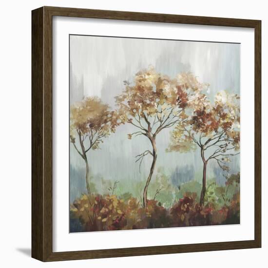 Orange Stillness-Allison Pearce-Framed Art Print