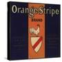 Orange Stripe Brand - Fillmore, California - Citrus Crate Label-Lantern Press-Stretched Canvas