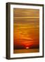 Orange Sunrise on the Water of the Bay on Tilghman Island, Maryland-Karine Aigner-Framed Photographic Print