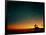 Orange Sunset with Orion, Gemini & Cancer-David Nunuk-Framed Photographic Print