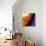 Orange Swirling Abstract, c.2008-Pier Mahieu-Premium Giclee Print displayed on a wall