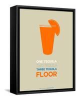 Orange Tequila Shot-NaxArt-Framed Stretched Canvas