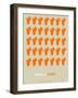 Orange Tequila Shots-NaxArt-Framed Art Print