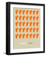 Orange Tequila Shots-NaxArt-Framed Art Print