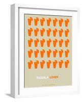 Orange Tequila Shots-NaxArt-Framed Art Print