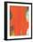 Orange Tide-Jan Weiss-Framed Art Print