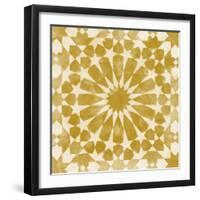 Orange Tile Light 10-Alonza Saunders-Framed Art Print