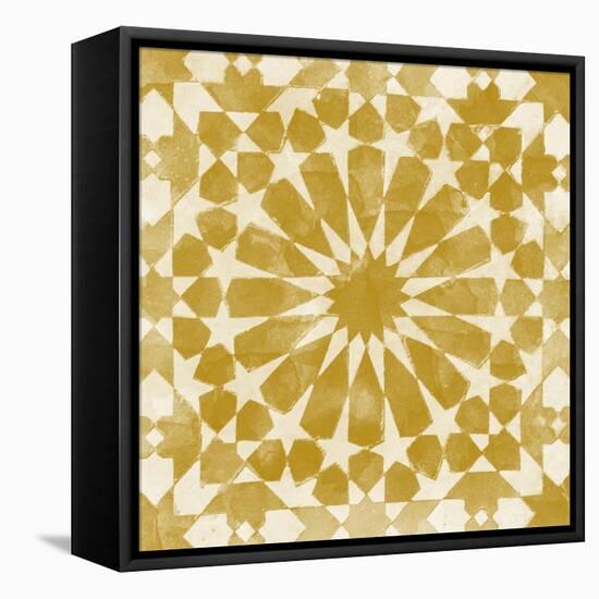 Orange Tile Light 10-Alonza Saunders-Framed Stretched Canvas