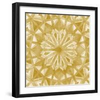 Orange Tile Light 6-Alonza Saunders-Framed Art Print