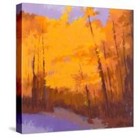 Orange to the Edge-Mike Kelly-Stretched Canvas