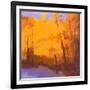 Orange to the Edge-Mike Kelly-Framed Art Print