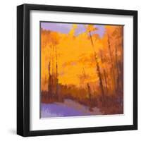 Orange to the Edge-Mike Kelly-Framed Art Print