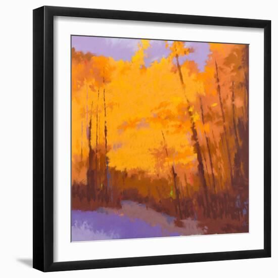 Orange to the Edge-Mike Kelly-Framed Art Print