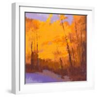 Orange to the Edge-Mike Kelly-Framed Art Print