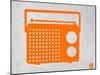 Orange Transistor Radio-NaxArt-Mounted Art Print