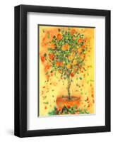 Orange Tree-Dina Cuthbertson-Framed Art Print