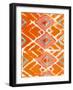 Orange Tribal I-Jodi Fuchs-Framed Art Print