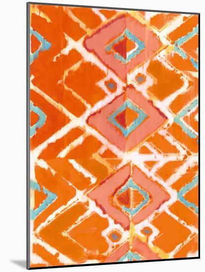 Orange Tribal I-Jodi Fuchs-Mounted Art Print