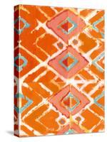 Orange Tribal I-Jodi Fuchs-Stretched Canvas