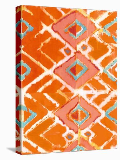 Orange Tribal I-Jodi Fuchs-Stretched Canvas