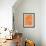 Orange Tribal II-Jodi Fuchs-Framed Art Print displayed on a wall