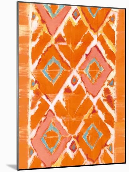 Orange Tribal II-Jodi Fuchs-Mounted Art Print