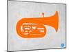 Orange Tuba 2-NaxArt-Mounted Art Print