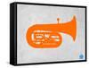 Orange Tuba 2-NaxArt-Framed Stretched Canvas