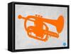 Orange Tuba-NaxArt-Framed Stretched Canvas
