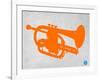 Orange Tuba-NaxArt-Framed Art Print