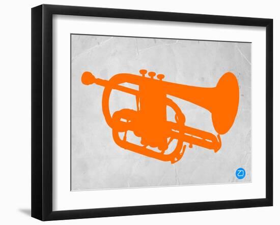 Orange Tuba-NaxArt-Framed Art Print