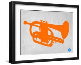Orange Tuba-NaxArt-Framed Art Print