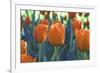 Orange Tulip Triplets-FS Studio-Framed Giclee Print