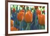 Orange Tulip Triplets-FS Studio-Framed Giclee Print