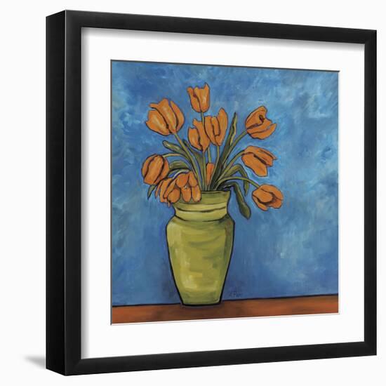 Orange Tulips-Ann Parr-Framed Giclee Print