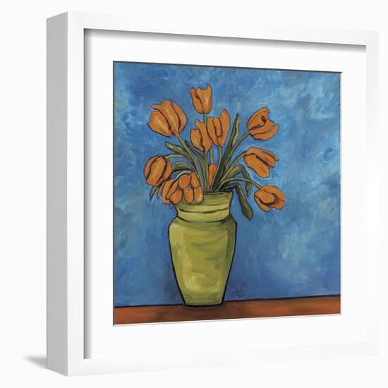 Orange Tulips-Ann Parr-Framed Giclee Print