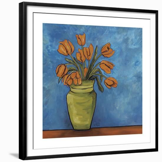 Orange Tulips-Ann Parr-Framed Giclee Print