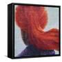 Orange Turban on hessian-Lincoln Seligman-Framed Stretched Canvas