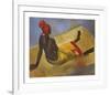 Orange Turban-Boscoe Holder-Framed Premium Giclee Print