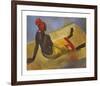 Orange Turban-Boscoe Holder-Framed Premium Giclee Print