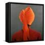Orange Turban-Lincoln Seligman-Framed Stretched Canvas