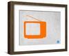 Orange Tv Vintage-NaxArt-Framed Art Print