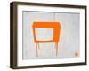 Orange Tv-NaxArt-Framed Art Print