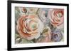Orange & Violet Ranunculus-Lanie Loreth-Framed Art Print