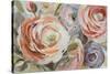 Orange & Violet Ranunculus-Lanie Loreth-Stretched Canvas