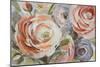 Orange & Violet Ranunculus-Lanie Loreth-Mounted Premium Giclee Print