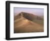 Orange Volcano Crater, Timanfaya National Park (Fire Mountains), Lanzarote, Canary Islands, Spain-Ken Gillham-Framed Photographic Print