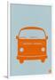 Orange VW Bus-NaxArt-Framed Art Print