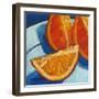 Orange Wedges-Patty Baker-Framed Art Print