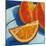 Orange Wedges-Patty Baker-Mounted Art Print